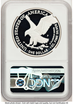 2025-P Proof Silver Eagle Privy U.S. Marine Corps 250th Anniversary 1 oz Ron Harrigal NGC PF69
