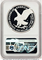 2025-P Proof Silver Eagle Privy U.S. Marine Corps 250th Anniversary 1 oz Ron Harrigal NGC PF69