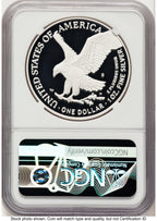 2025-S Proof Silver Eagle Privy U.S. Navy 250th Anniversary 1 oz FDI Mike Castle NGC PF70