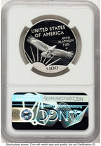2017-W Proof Platinum Eagle 1 oz Don Everhart NGC PF70