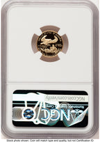 1995-W Proof Gold Eagle 1/10 oz Brown Label NGC PF70