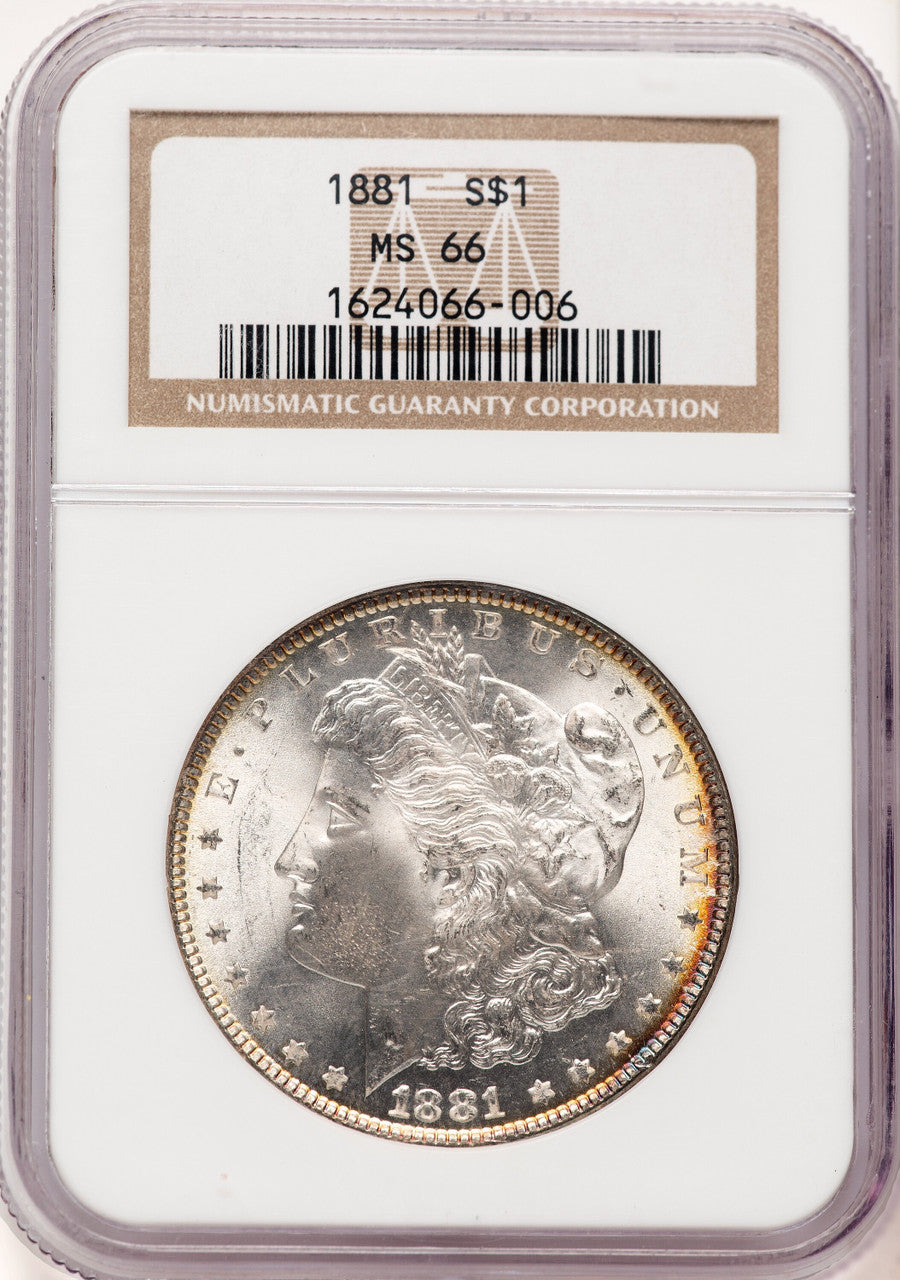 1881 Morgan Dollar NGC MS66 (522469004)