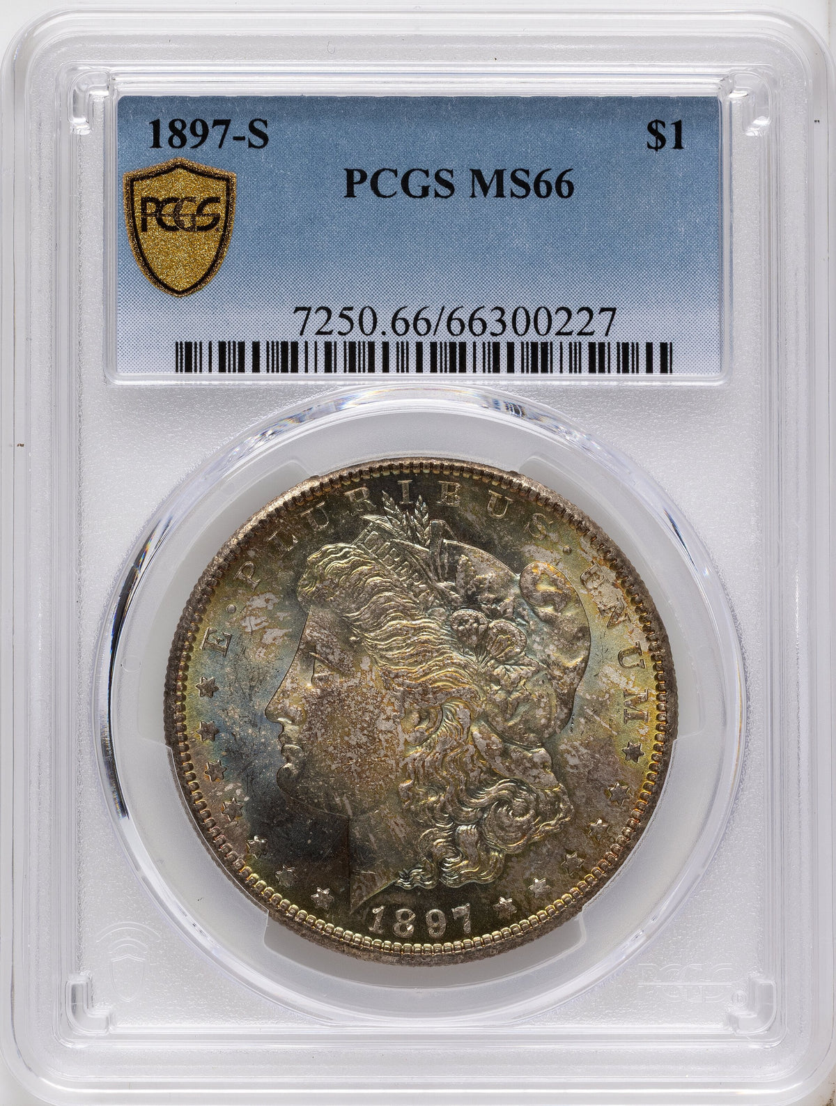 1897-S Morgan Dollar PCGS MS66