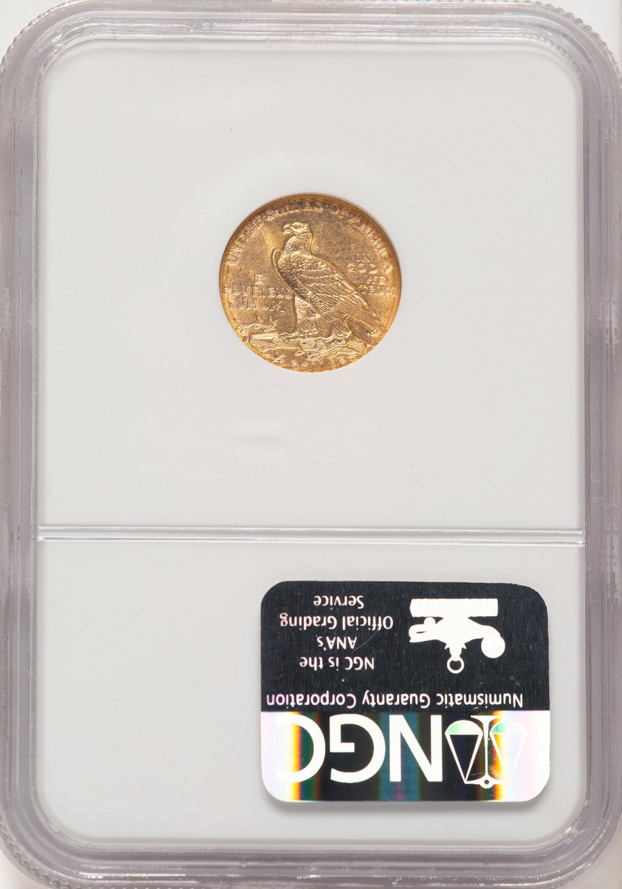 1914-D $2.50 Indian Quarter Eagle NGC MS62 (522469028)