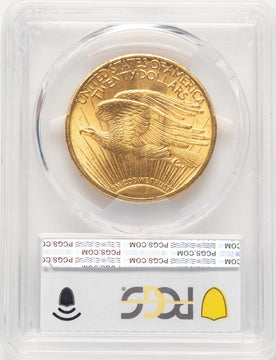 1908 $20 MOTTO Saint-Gaudens Double Eagle PCGS MS65 (522470002)