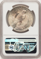 1921 Peace Dollar NGC MS65 (522470019)