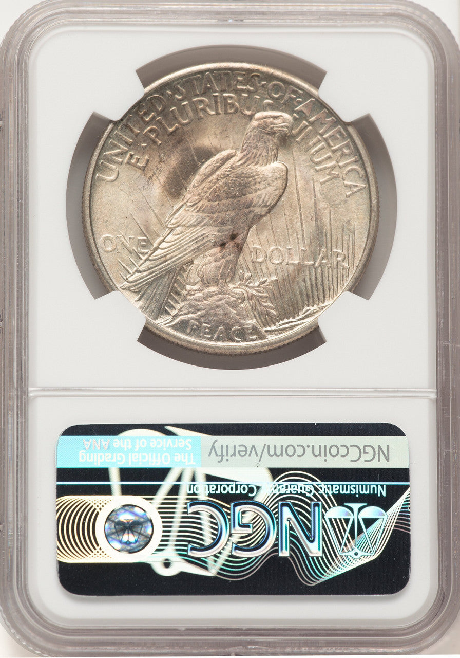 1921 Peace Dollar NGC MS65 (522470019)