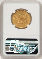 1853 $10 Liberty Eagle NGC AU55 (522470021)