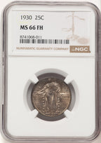 1930 25C FH Standing Liberty Quarter NGC MS66 (522470027)
