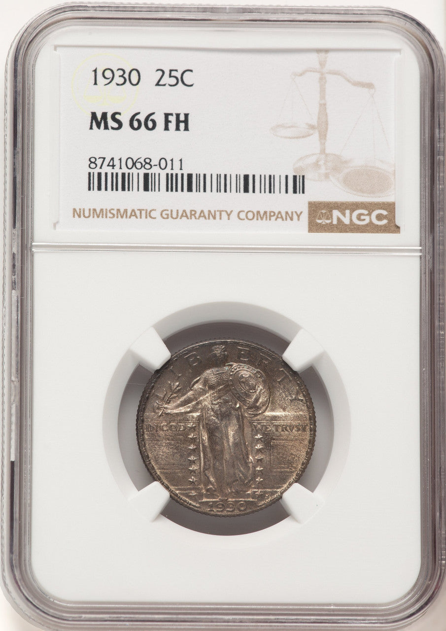 1930 25C FH Standing Liberty Quarter NGC MS66 (522470027)