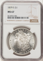 1879-S Morgan Dollar NGC MS67 (522470073)