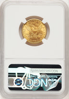 1908 $5 Liberty Liberty Half Eagle NGC MS66+