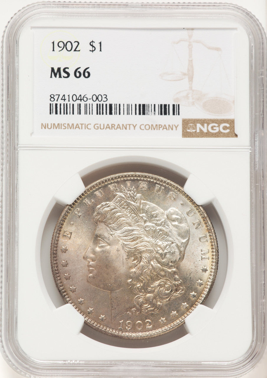 1902 Morgan Dollar NGC MS66 (522479017)