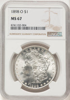 1898-O Morgan Dollar NGC MS67 (522479051)