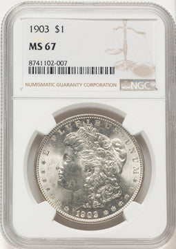 1903 Morgan Dollar NGC MS67 (522479057)