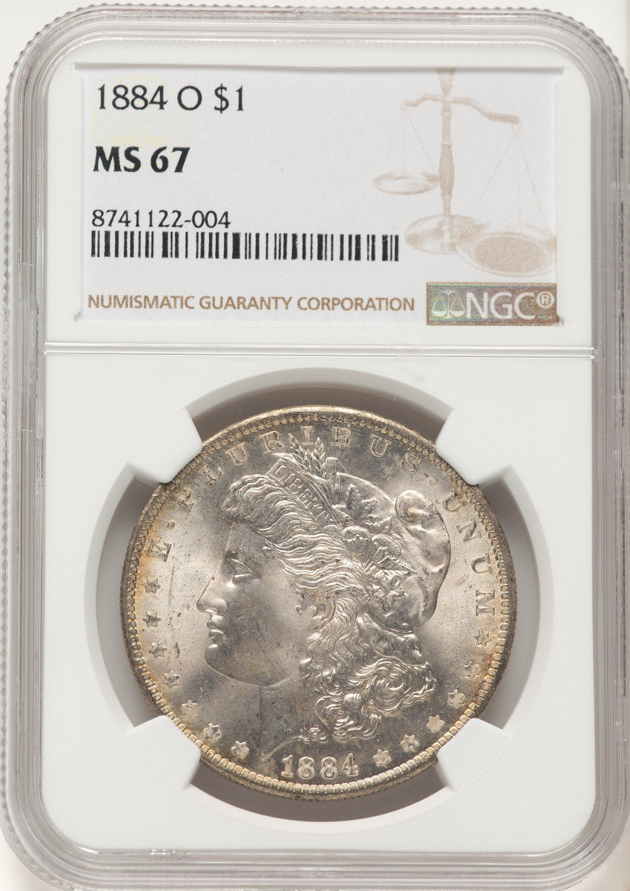 1884-O Morgan Dollar NGC MS67 (522479059)