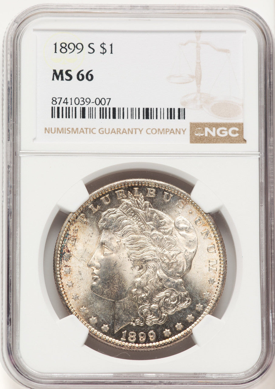 1899-S Morgan Dollar NGC MS66 (522479067)