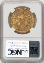 1853 $20 Liberty Double Eagle NGC AU55 (522527003)