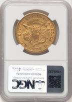1864-S $20 Liberty Double Eagle NGC AU53 (522527016)