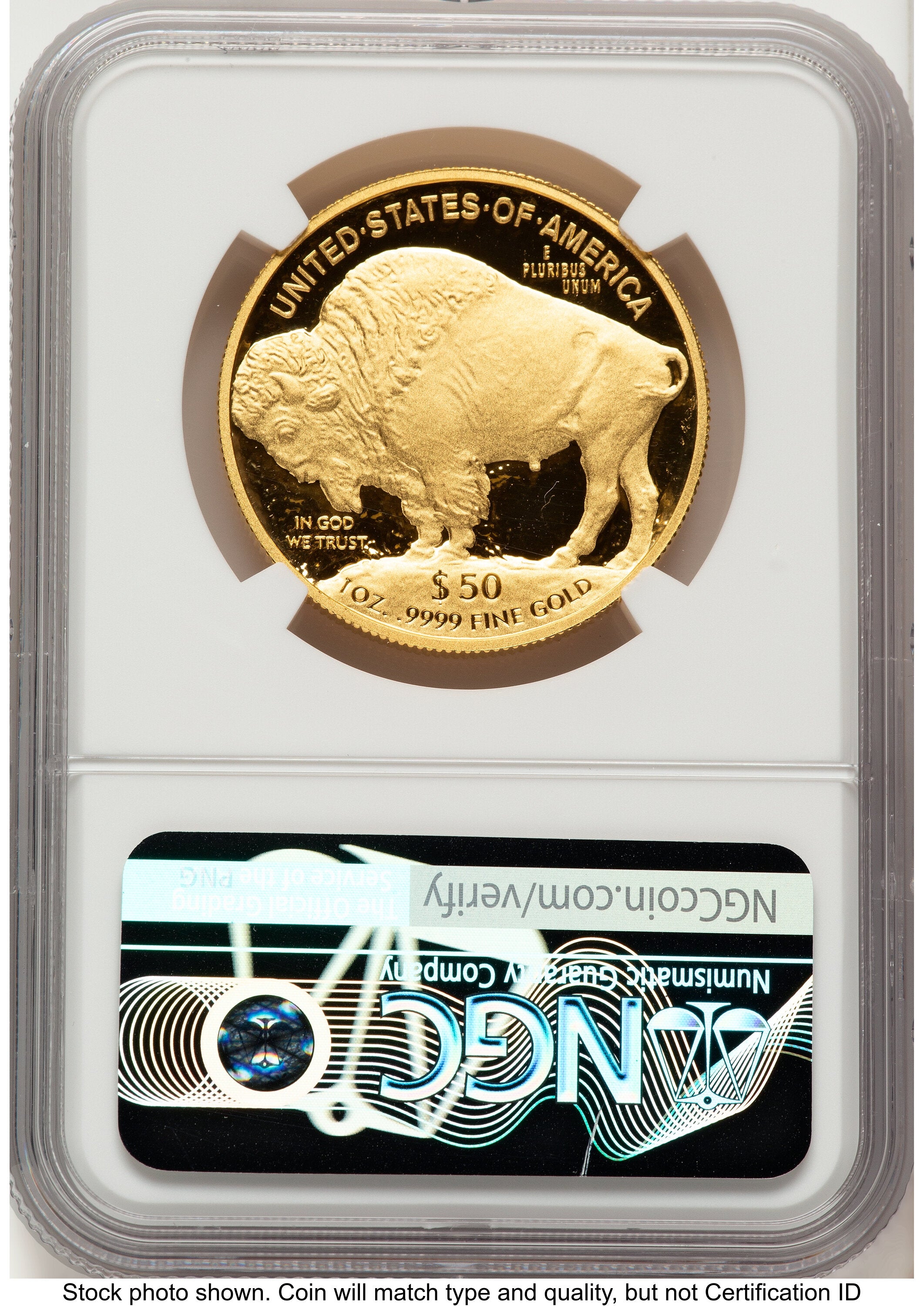 2010-W Proof Gold Buffalo 1 oz Brown Label NGC PF70