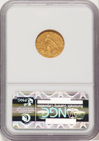1910 $2.50 Indian Quarter Eagle NGC MS62 (522889001)