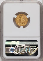 1928 $2.50 Brown Label Indian Quarter Eagle NGC MS65
