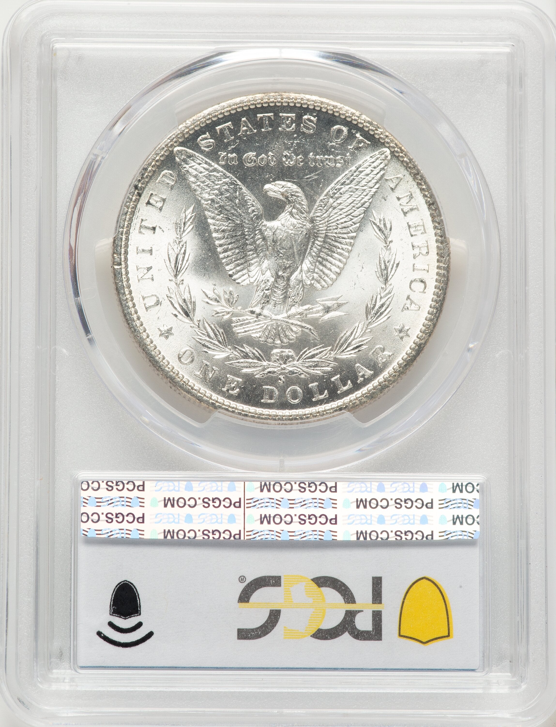 1887年 MORGAN SILVER DOLLAR アメリカPCGS MS63 1887-S Morgan Dollar PCGS MS63 | LCR Coin