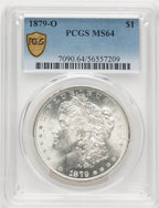 1879-O Morgan Dollar PCGS MS64