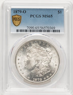 1879-O Morgan Dollar PCGS MS65