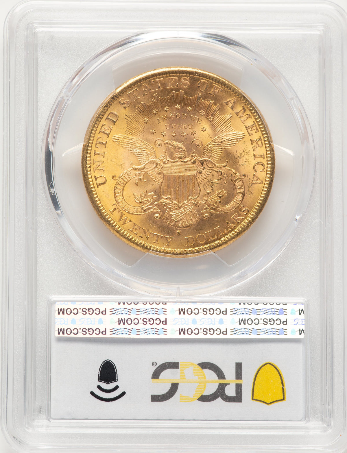 1885-S $20 Liberty Double Eagle PCGS MS64