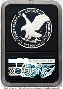 2022-S Proof Silver Eagle 1 oz FDI David Ryder NGC PF70