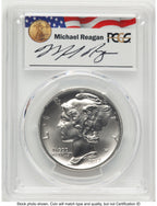2017 Palladium Eagle 1 oz FS Reagan Legacy Series Michael Reagan PCGS MS70