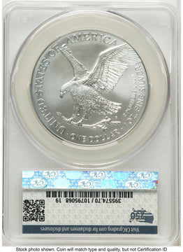 2026 Silver Eagle First Delivery America 250 CACG MS70