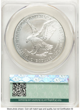 2026 Silver Eagle First Day Of Delivery CACG MS70