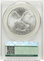 2026 Silver Eagle First Day of Delivery Ron Drzewuki CACG MS70