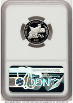 2003-W Proof Platinum Eagle 1/4 oz Brown Label NGC PF70