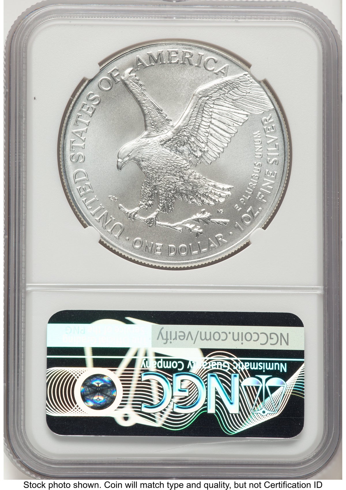 2026 Silver Eagle ER Mike Castle NGC MS70