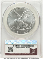 2026 Silver Eagle First Day of Delivery John Feigenbaum Red Book CACG MS70