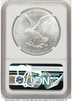2026 Silver Eagle ER Jeff Garrett Red Book NGC MS70