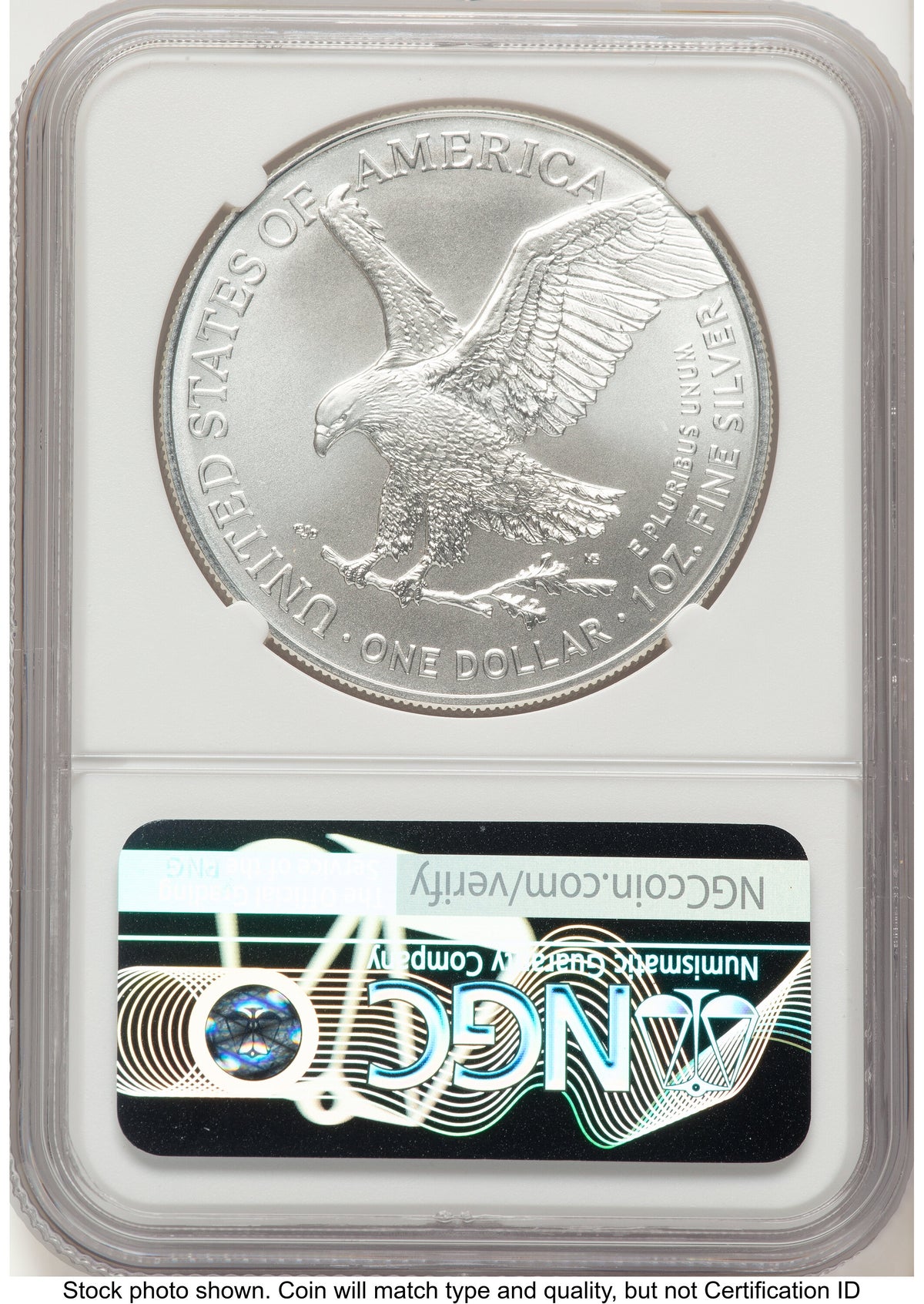 2026 Silver Eagle ER Jeff Garrett Red Book NGC MS70