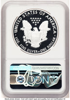 2021-W TY1 Proof Silver Eagle 1 oz NGC PF70 Ed Moy