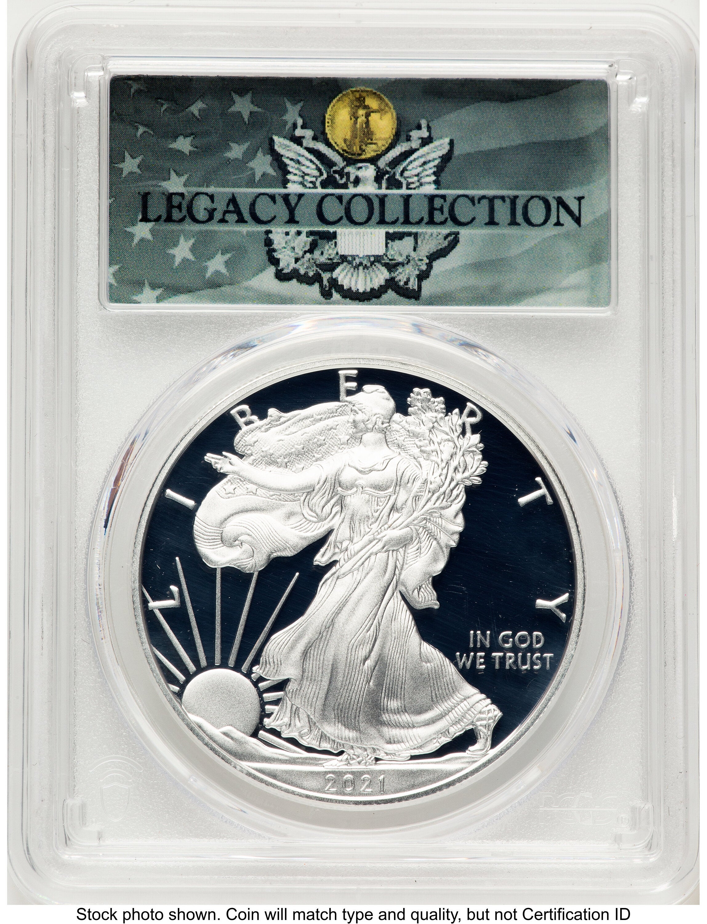 2021-W TY1 Proof Silver Eagle 1 oz FS Magnum Opus PCGS PR70