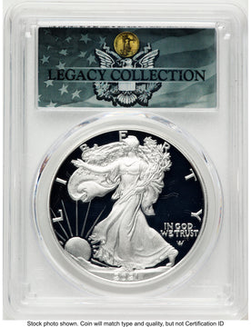 2021-W TY2 Proof Silver Eagle 1 oz Magnum Opus PCGS PR70