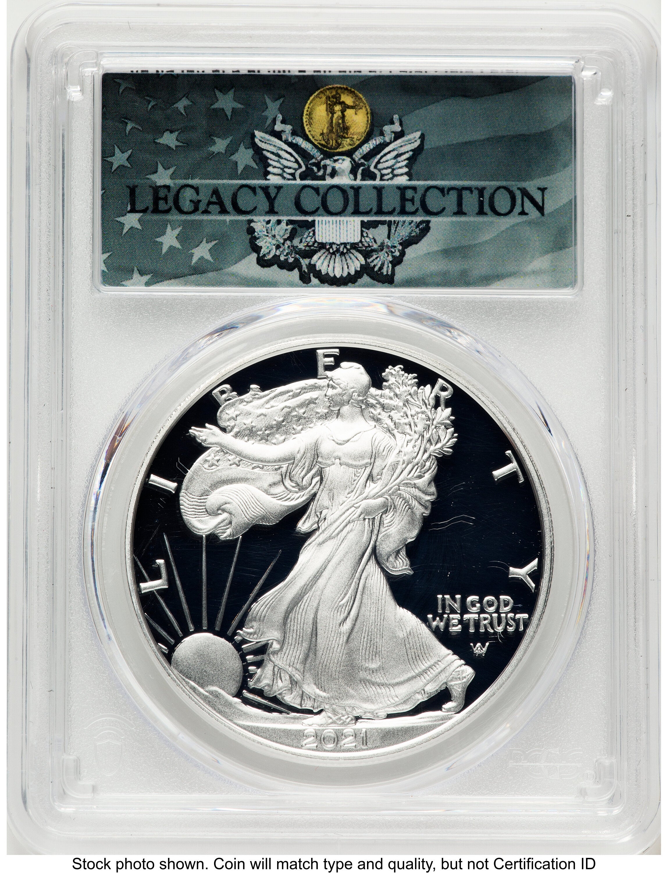2021-W TY2 Proof Silver Eagle 1 oz Magnum Opus PCGS PR70