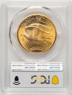 1925 $20 Saint-Gaudens Double Eagle PCGS MS66