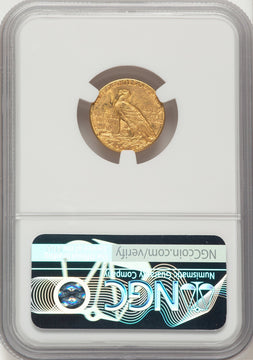 1914-D $2.50 Indian Quarter Eagle NGC MS64