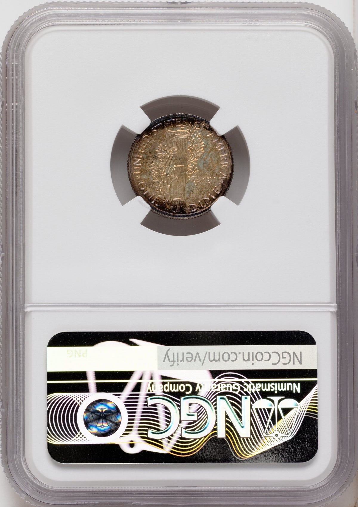 1940 10C Proof Mercury Dime NGC PR67