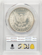 1878 7/8TF STRONG Morgan Dollar PCGS MS63