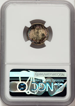 1942-S 10C FB Mercury Dime NGC MS68