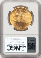 1923-D $20 Saint-Gaudens Double Eagle NGC MS67